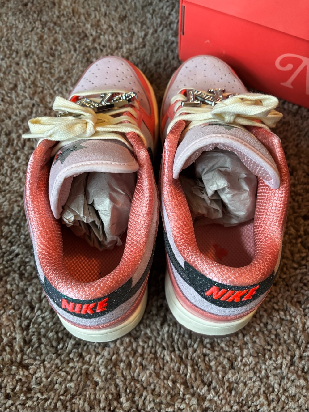 Nike Barbie Dunk Low-Top Sneakers - Picture 3 of 5